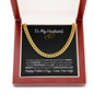 To My Husband | Cuban Link Chain Necklace