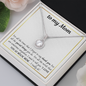 To My Mom | Thank You | Eternal Hope Necklace