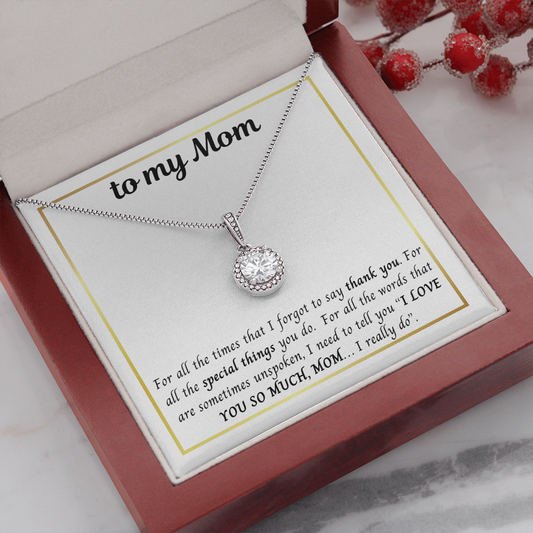 To My Mom | Thank You | Eternal Hope Necklace